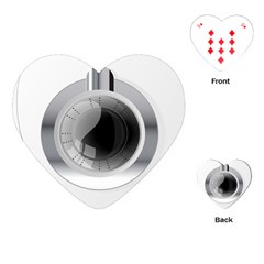 Washing Machines Home Electronic Playing Cards Single Design (heart) by Sarkoni