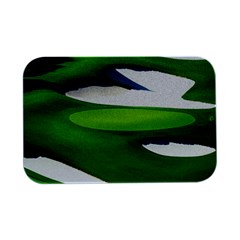 Golf Course Par Green Open Lid Metal Box (silver)   by Sarkoni