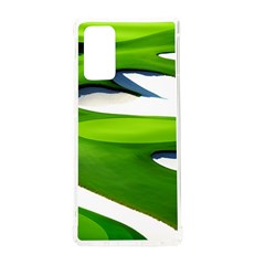 Golf Course Par Green Samsung Galaxy Note 20 Tpu Uv Case by Sarkoni