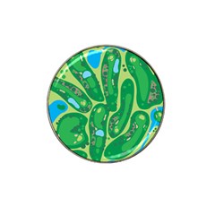 Golf Course Par Golf Course Green Hat Clip Ball Marker (10 Pack)