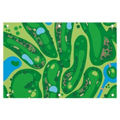 Golf Course Par Golf Course Green Banner And Sign 6  X 4  by Sarkoni