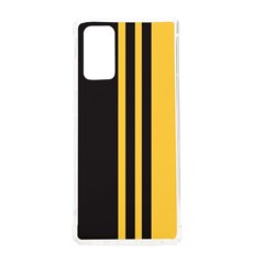 Abstract Design, Minimal, Abstract, Black, Desenho, Flat Samsung Galaxy Note 20 Tpu Uv Case by nateshop