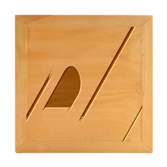 Abstract, Desenho, Flat, Google, Material Wood Photo Frame Cube by nateshop