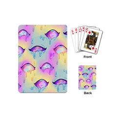 Ahegao, Anime, Pink Playing Cards Single Design (mini)