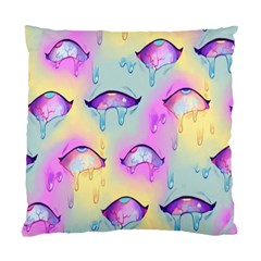 Ahegao, Anime, Pink Standard Cushion Case (two Sides) by nateshop