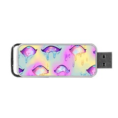 Ahegao, Anime, Pink Portable Usb Flash (two Sides) by nateshop