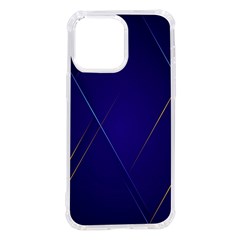 Blue Abstraction Background, Material Design, Paper Iphone 14 Pro Max Tpu Uv Print Case by nateshop