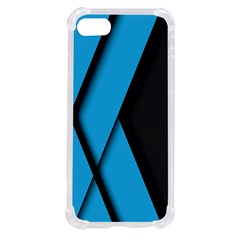 Blue Black Abstract Background, Geometric Background Iphone Se by nateshop