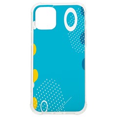 Blue Yellow Abstraction, Creative Backgroun Iphone 12/12 Pro Tpu Uv Print Case by nateshop