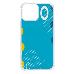 Blue Yellow Abstraction, Creative Backgroun Iphone 13 Pro Max Tpu Uv Print Case by nateshop