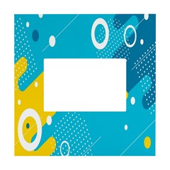 Blue Yellow Abstraction, Creative Backgroun White Box Photo Frame 4  X 6  by nateshop