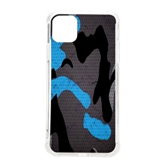 Blue, Abstract, Black, Desenho, Grey Shapes, Texture Iphone 11 Pro Max 6 5 Inch Tpu Uv Print Case by nateshop
