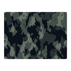 Comouflage,army Two Sides Premium Plush Fleece Blanket (mini)