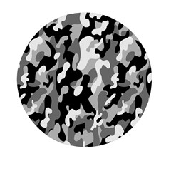 Dark Camouflage, Military Camouflage, Dark Backgrounds Mini Round Pill Box by nateshop