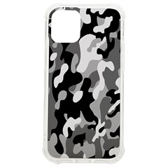 Dark Camouflage, Military Camouflage, Dark Backgrounds Iphone 12 Mini Tpu Uv Print Case	 by nateshop
