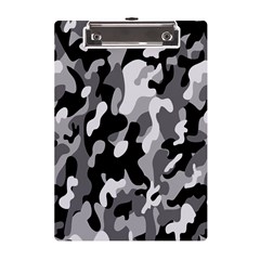 Dark Camouflage, Military Camouflage, Dark Backgrounds A5 Acrylic Clipboard by nateshop