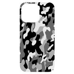 Dark Camouflage, Military Camouflage, Dark Backgrounds Iphone 14 Pro Max Black Uv Print Case by nateshop