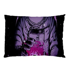 Fingerprint Astro, Amoled, Astronaut, Black, Dark, Oled Pillow Case (two Sides) by nateshop