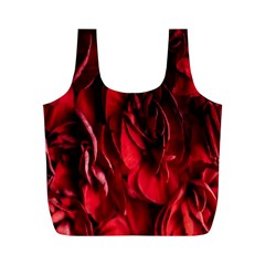 Followers,maroon,rose,roses Full Print Recycle Bag (m) by nateshop