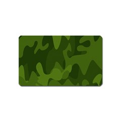 Green Camouflage, Camouflage Backgrounds, Green Fabric Magnet (name Card) by nateshop