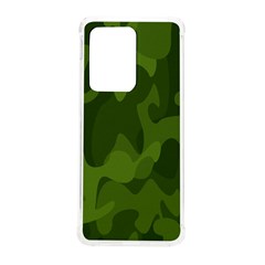 Green Camouflage, Camouflage Backgrounds, Green Fabric Samsung Galaxy S20 Ultra 6 9 Inch Tpu Uv Case by nateshop