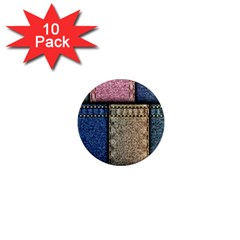 Jeans, Background, Color, Desenho, Shapes, Texture 1  Mini Magnet (10 Pack)  by nateshop