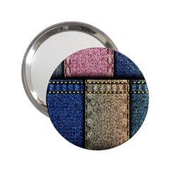 Jeans, Background, Color, Desenho, Shapes, Texture 2 25  Handbag Mirrors