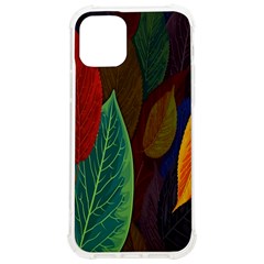 Leaves, Colorful, Desenho, Falling, iPhone 12/12 Pro TPU UV Print Case