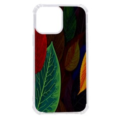 Leaves, Colorful, Desenho, Falling, Iphone 13 Pro Max Tpu Uv Print Case by nateshop