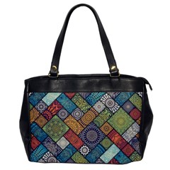 Mandala Pattern Abstract , Mandala, Pattern, Abstract Oversize Office Handbag by nateshop