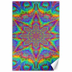 Mandala, Pattern, Abstraction, Colorful, Hd Phone Canvas 20  X 30  by nateshop