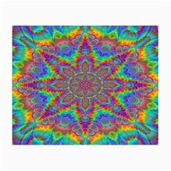 Mandala, Pattern, Abstraction, Colorful, Hd Phone Small Glasses Cloth by nateshop