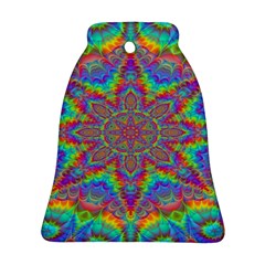 Mandala, Pattern, Abstraction, Colorful, Hd Phone Ornament (bell) by nateshop