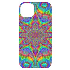 Mandala, Pattern, Abstraction, Colorful, Hd Phone Iphone 14 Plus Black Uv Print Case by nateshop