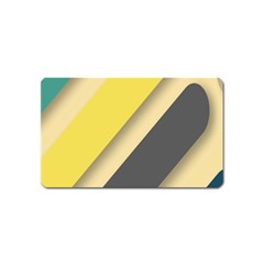 Minimalist, Abstract, Android, Background, Desenho Magnet (Name Card)