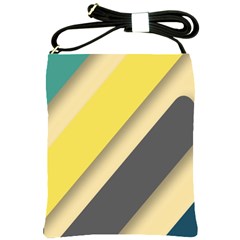 Minimalist, Abstract, Android, Background, Desenho Shoulder Sling Bag by nateshop