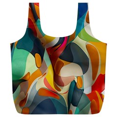 Pattern Calorful Full Print Recycle Bag (xl) by nateshop