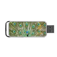 Peacock,army 1 Portable Usb Flash (two Sides) by nateshop