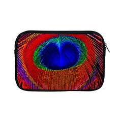 Peacock-feathers,blue 1 Apple Ipad Mini Zipper Cases by nateshop