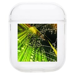 Machine Technology Circuit Electronic Computer Technics Detail Psychedelic Abstract Pattern AirPods 1/2 Case