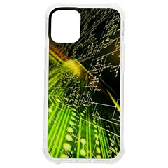 Machine Technology Circuit Electronic Computer Technics Detail Psychedelic Abstract Pattern iPhone 12 mini TPU UV Print Case	