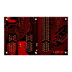 Technology Computer Circuit Banner And Sign 5  X 3  by Sarkoni