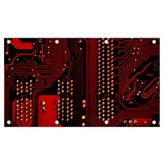 Technology Computer Circuit Banner And Sign 7  X 4  by Sarkoni
