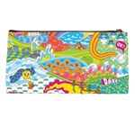 Vintage 1960s Psychedelic Pencil Case Back