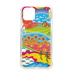 Vintage 1960s Psychedelic Iphone 11 Pro 5 8 Inch Tpu Uv Print Case by Sarkoni