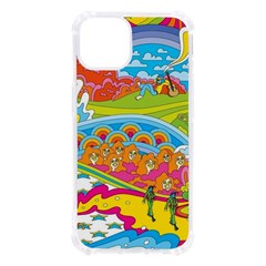 Vintage 1960s Psychedelic Iphone 13 Tpu Uv Print Case by Sarkoni