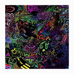 Trippy Dark Psychedelic Medium Glasses Cloth