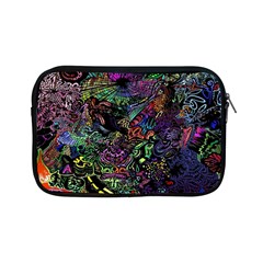 Trippy Dark Psychedelic Apple Ipad Mini Zipper Cases