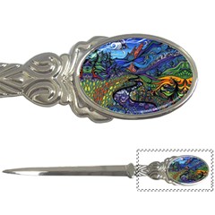 Psychedelic Landscape Letter Opener