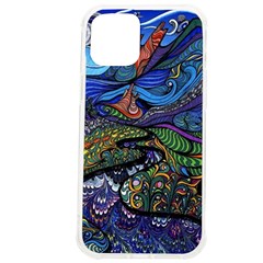 Psychedelic Landscape Iphone 12 Pro Max Tpu Uv Print Case by Sarkoni